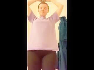 Thick Latina Big Ass Tease Perfect Curves